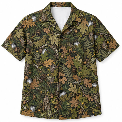 Weekend Woodland Can Camo Hawaïshirt