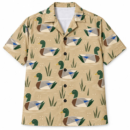 Folded Mallard Atlas Hawaïshirt