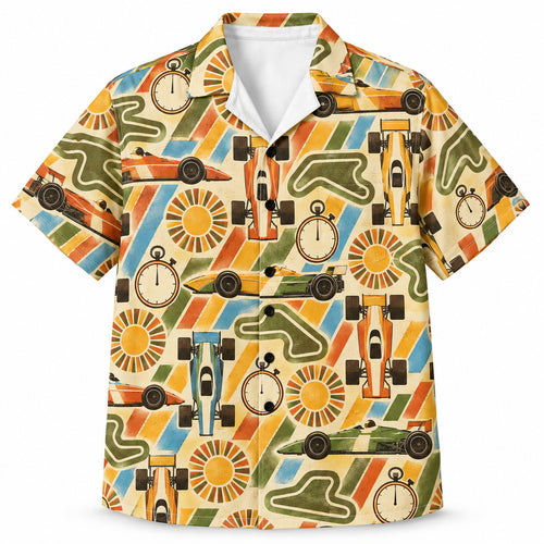 Sunset Grand Prix Archive Hawaïshirt