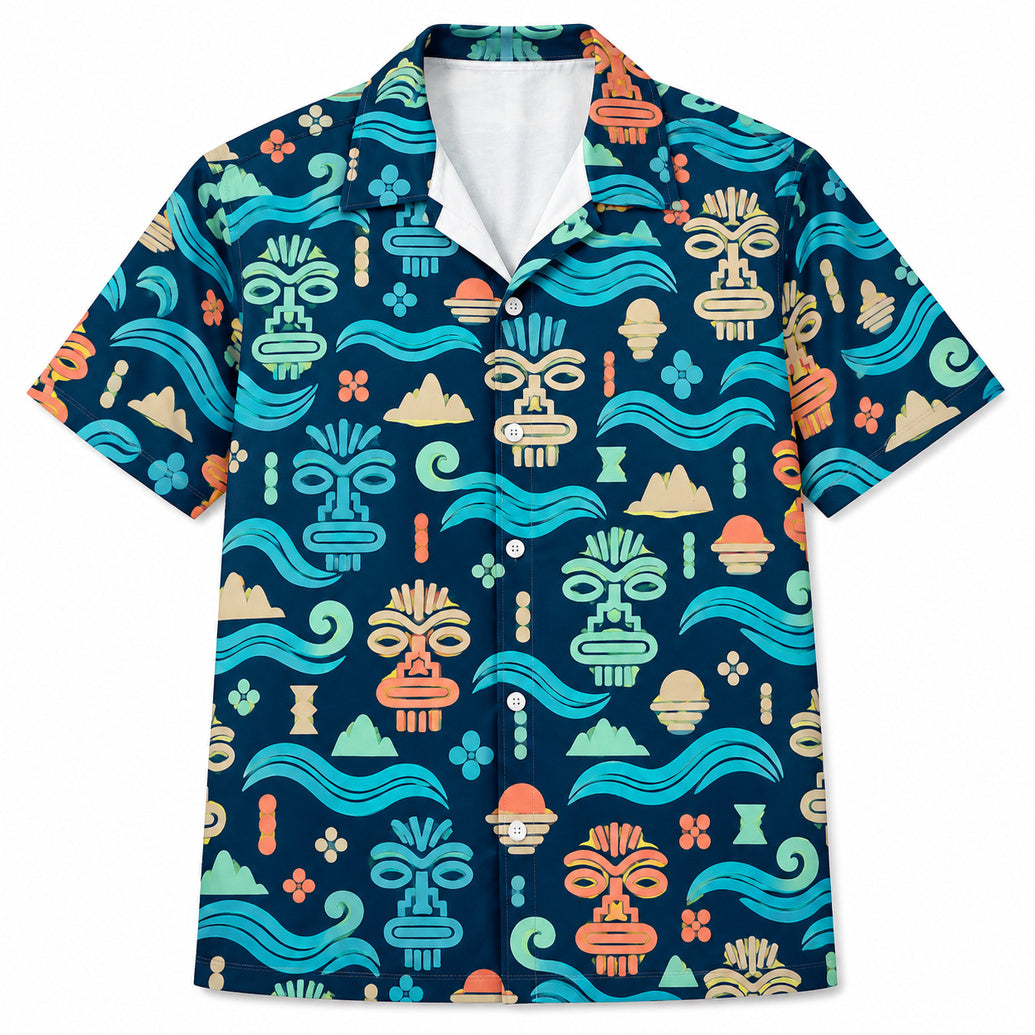 Tidecarved Icons Hawaïshirt