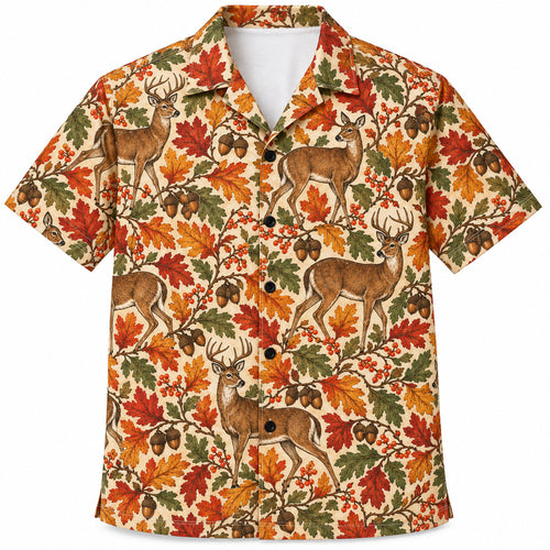 Whitetail Acornfall Hawaïshirt