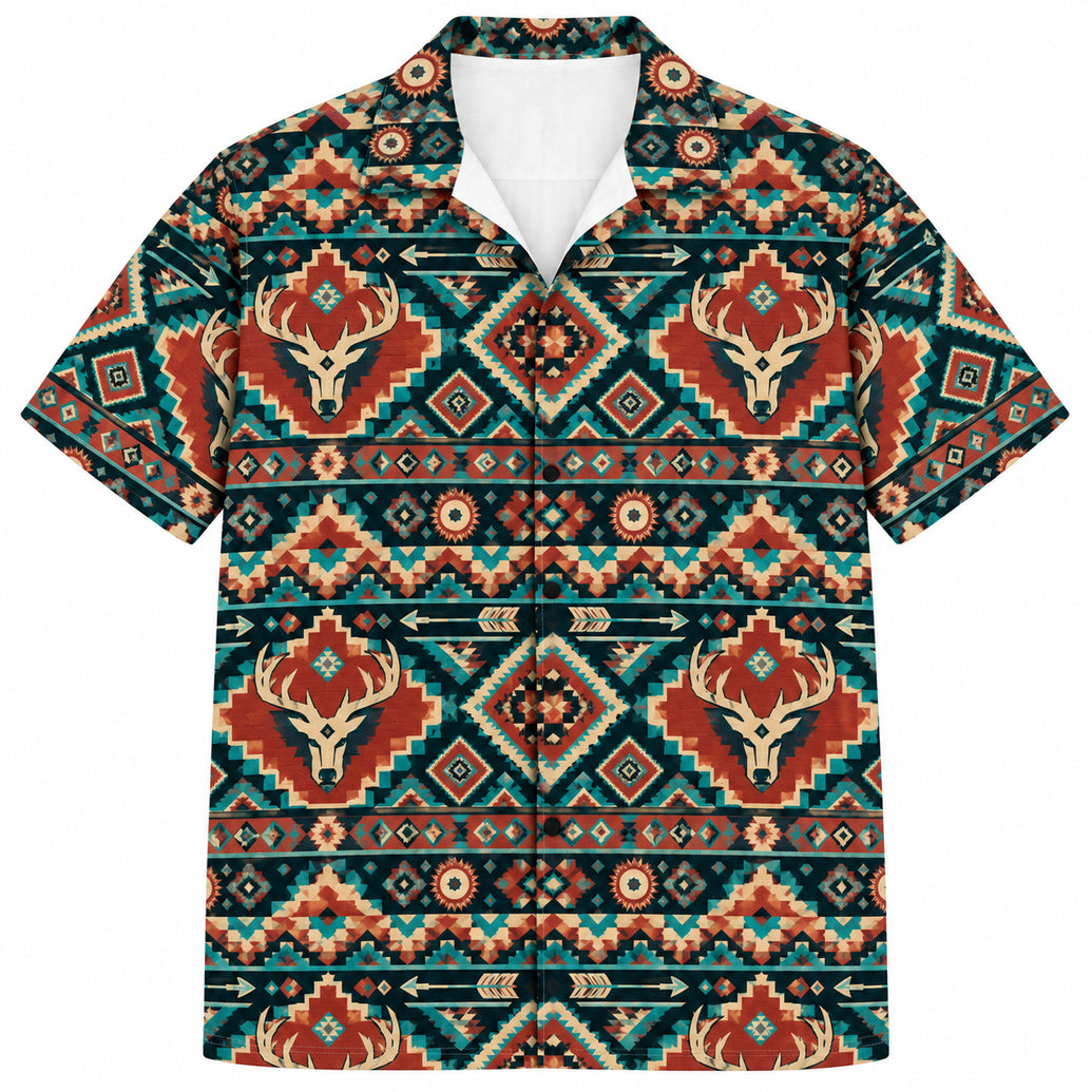 Desert Geometry Buck Hawaiihemd