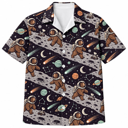 Moonwalk Grizzly Starglow Hawaiian Shirt