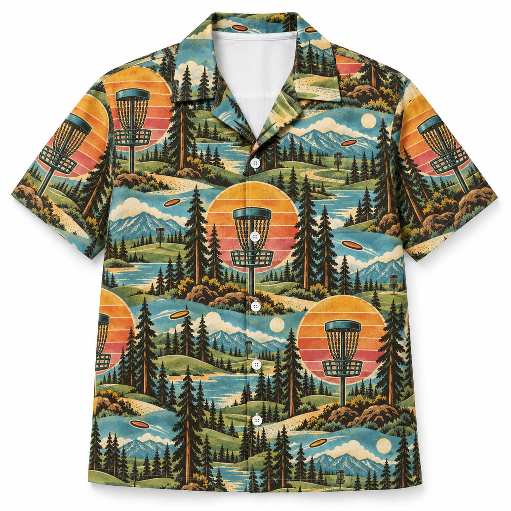 Pine Ridge Basket Sundown Hawaïshirt
