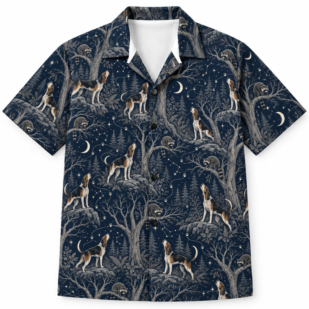 Moontrail Coonhound Canopy Hawaiian Shirt