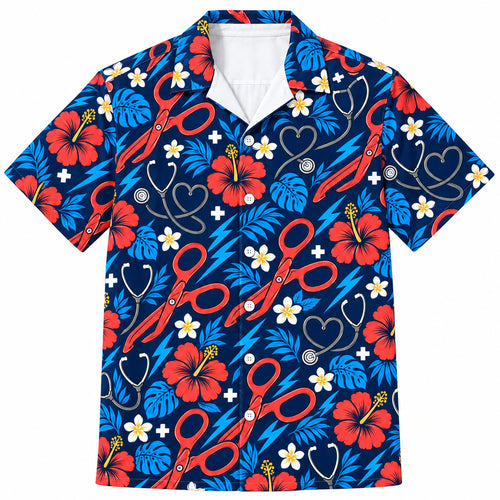 Trauma Shears Pulse Rush Hawaiihemd