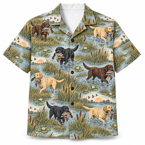 Reedwater Retriever Companions Hawaiian Shirt