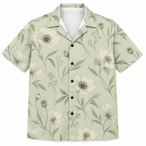 Sage Petal Whisper Hawaiihemd