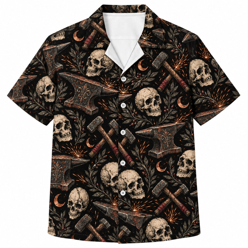 Forge Night Skullcrest Hawaiihemd