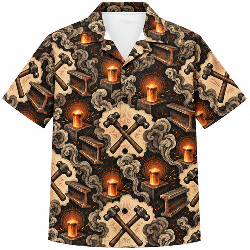Rivet Foundry Keepsakes Hawaïshirt