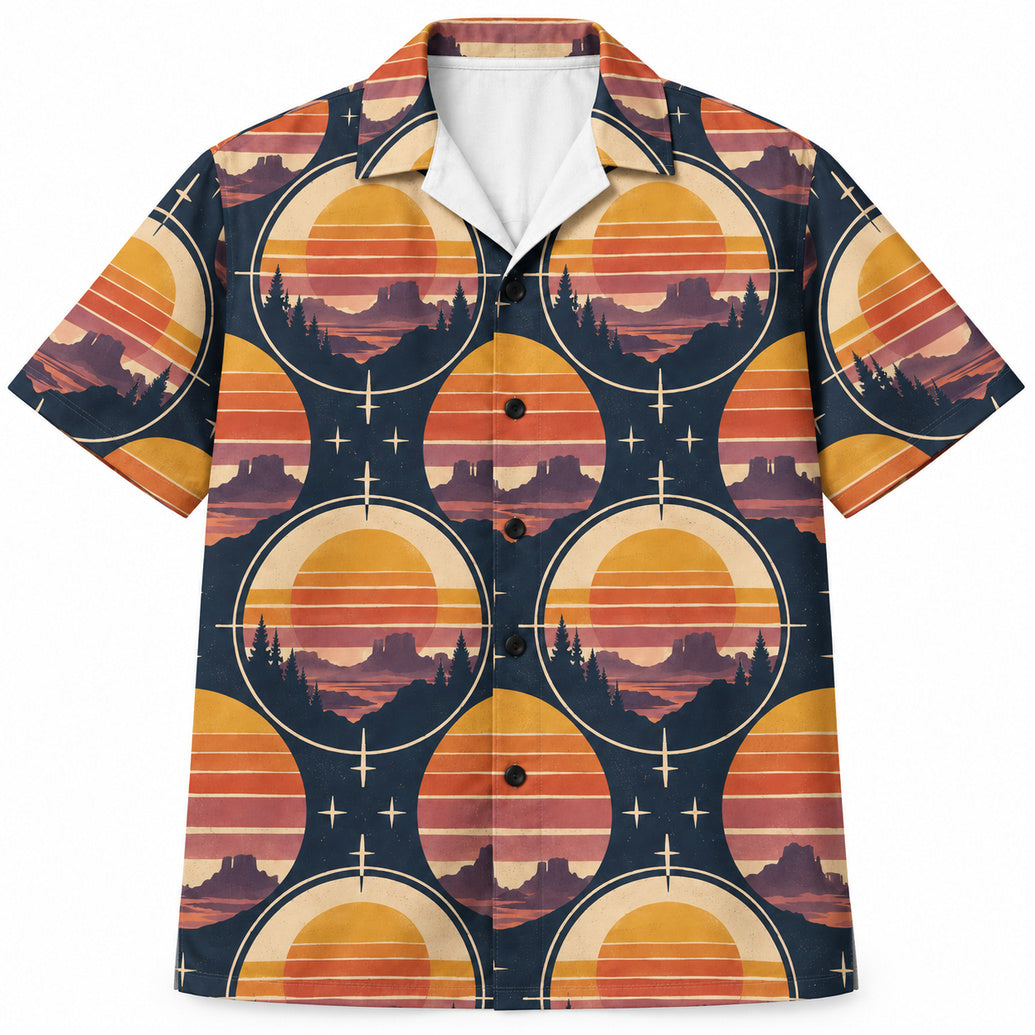Solar Reticle Vista Hawaiian Shirt
