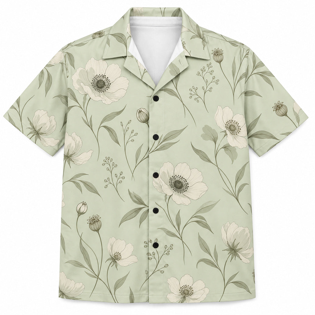 Sage Petal Whisper Hawaïshirt