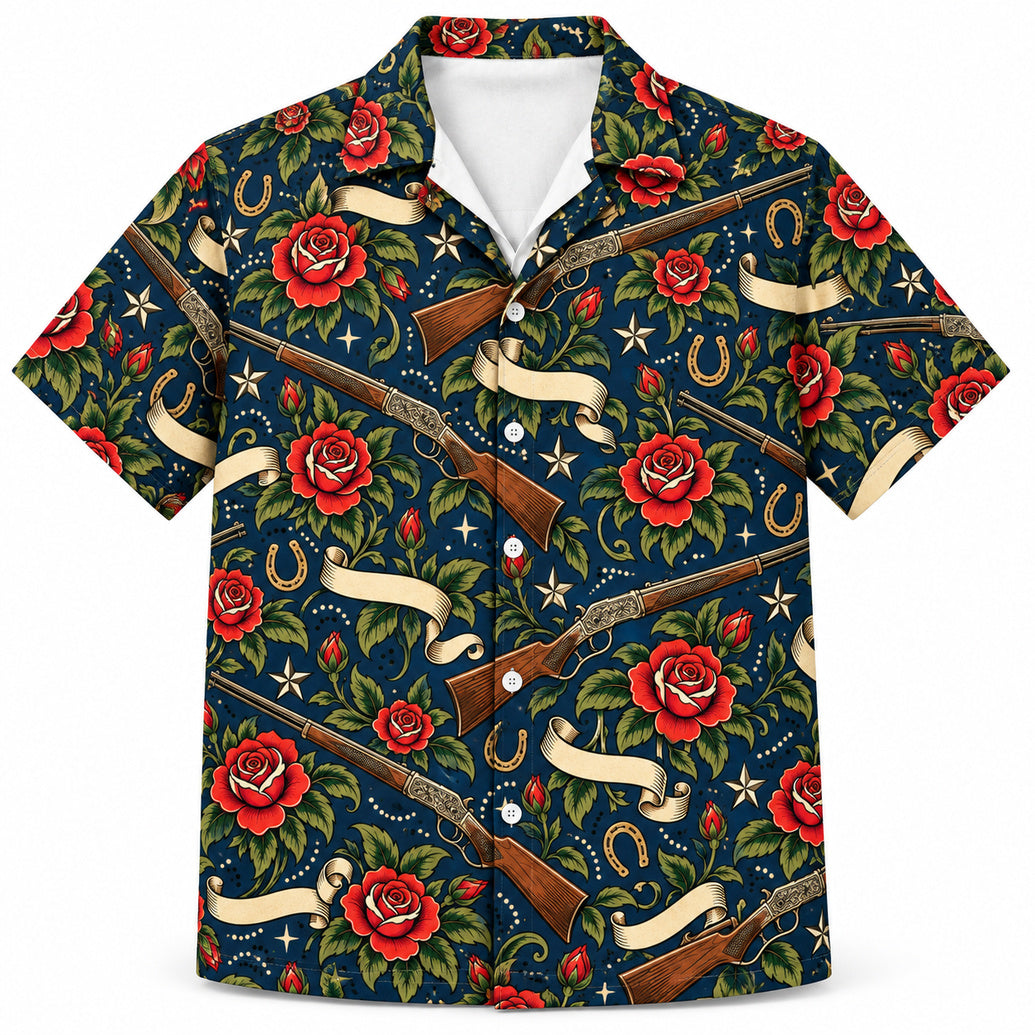 Rosewood Range Flash Hawaiian Shirt