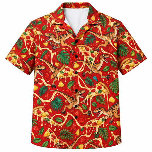 Raptor Slice Panic Hawaïshirt