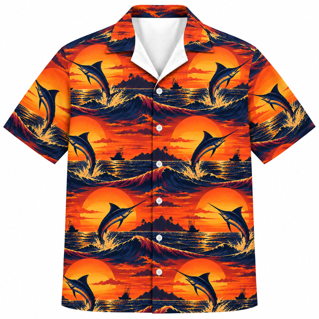 Marlin Ember Horizon Hawaïshirt