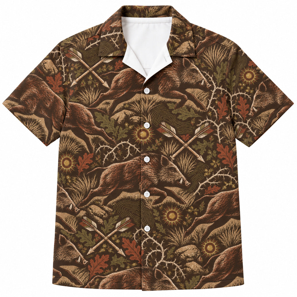 Thornbrush Arrowline Boars Hawaiihemd