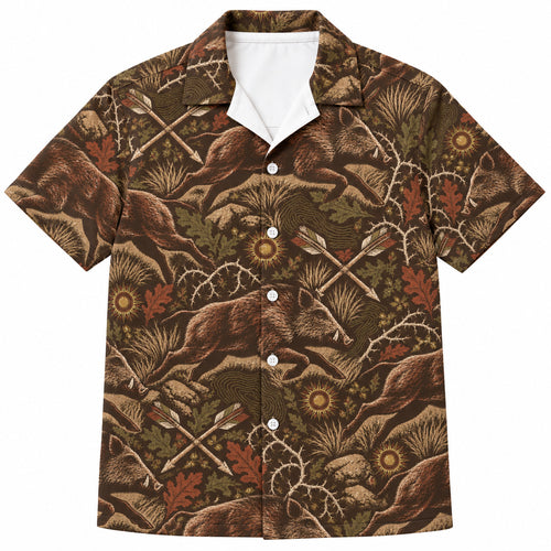 Thornbrush Arrowline Boars Hawaiihemd