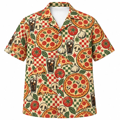 Pizzeria Time Capsule Hawaiihemd