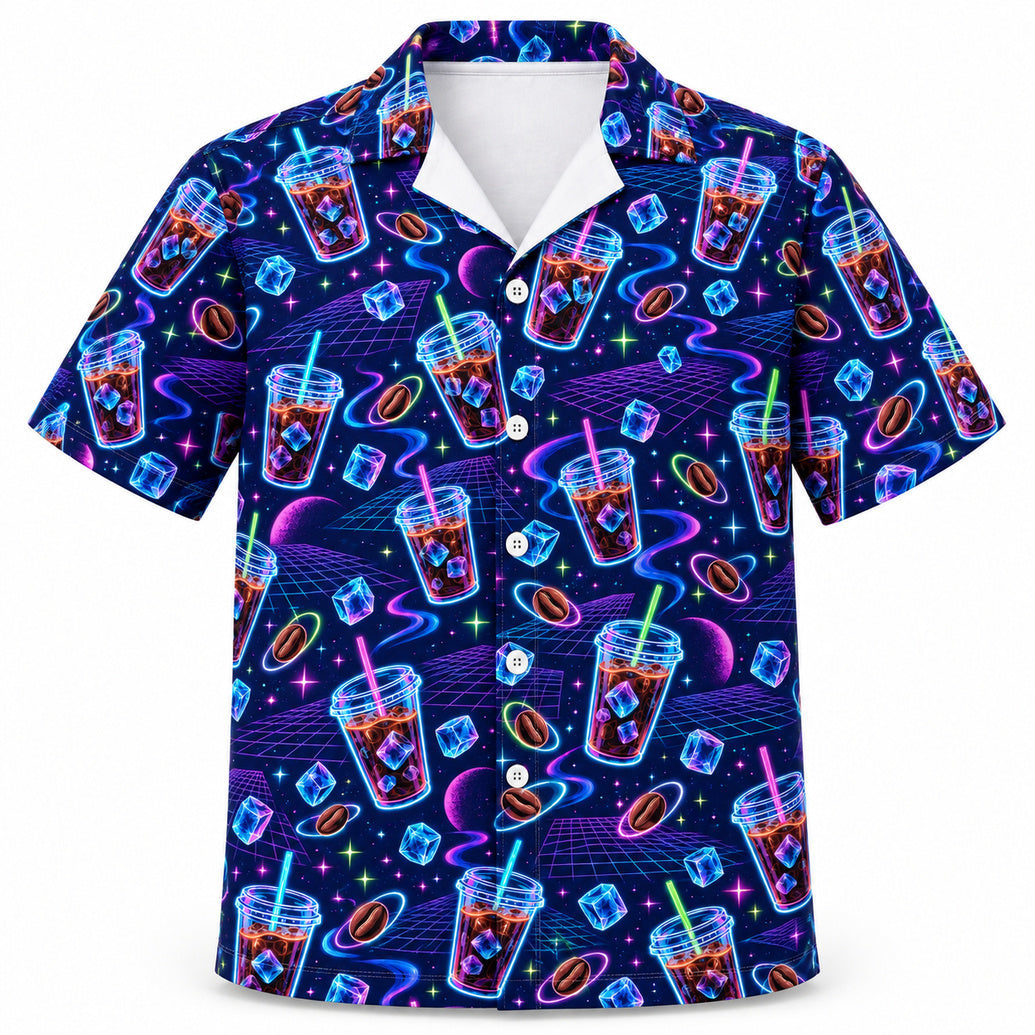 Afterhours Ice Grid Hawaïshirt