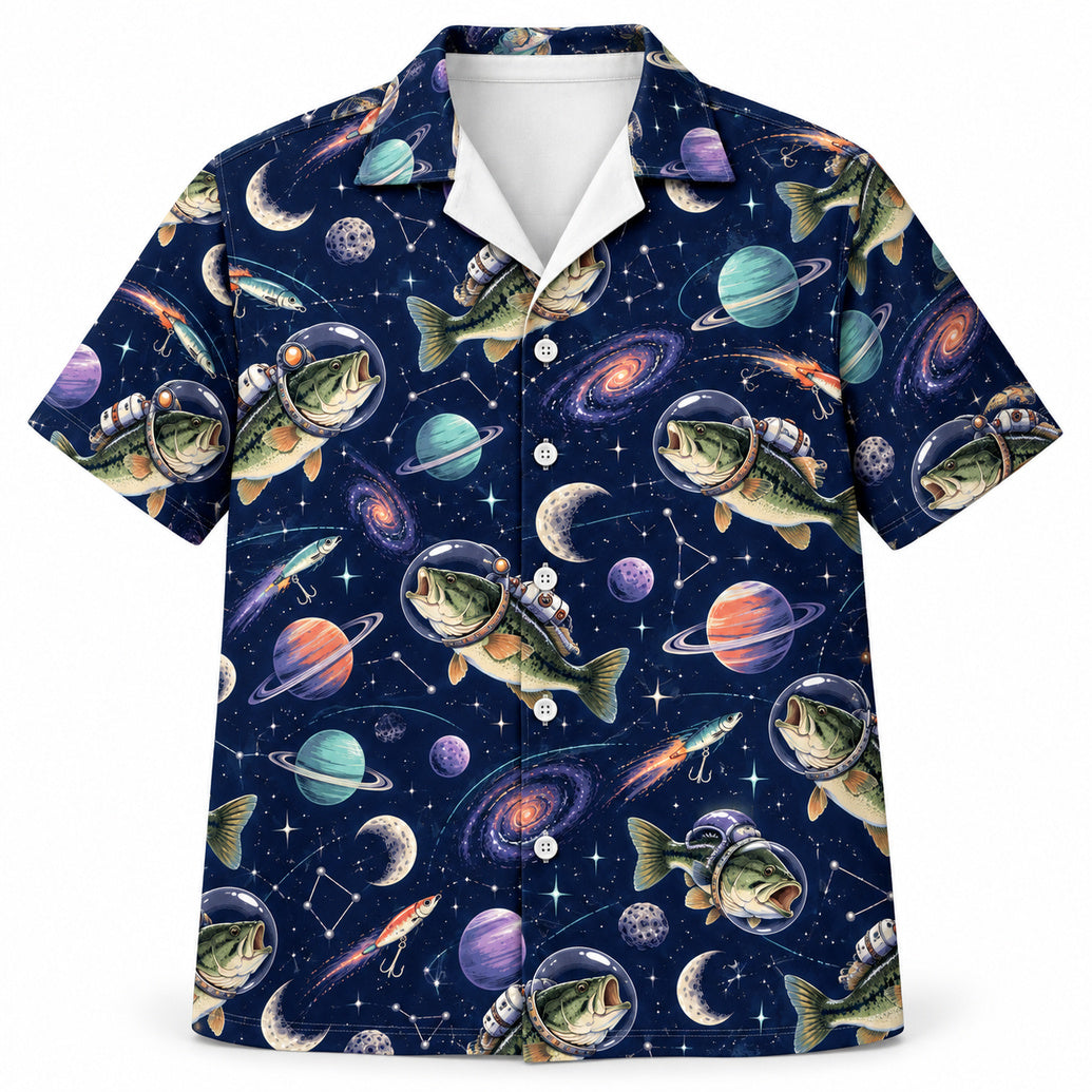Orbital Largemouth Drift Hawaiian Shirt