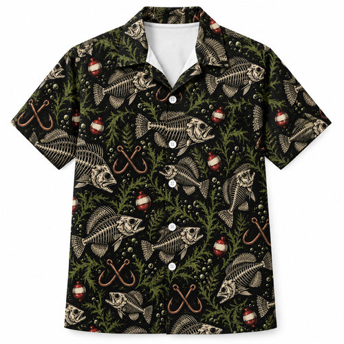 Crappie Bonehook Riot Hawaiian Shirt
