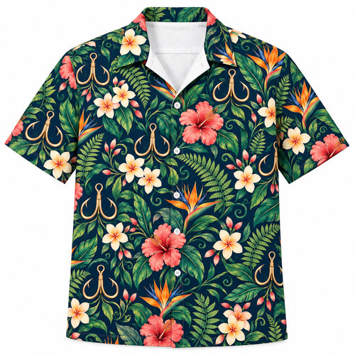 Botanical Treble Garden Hawaiian Shirt