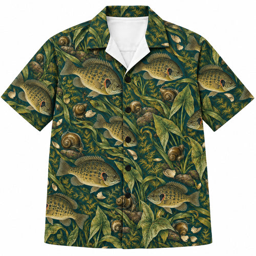 Shellcracker Snail Garden Hawaiian Shirt