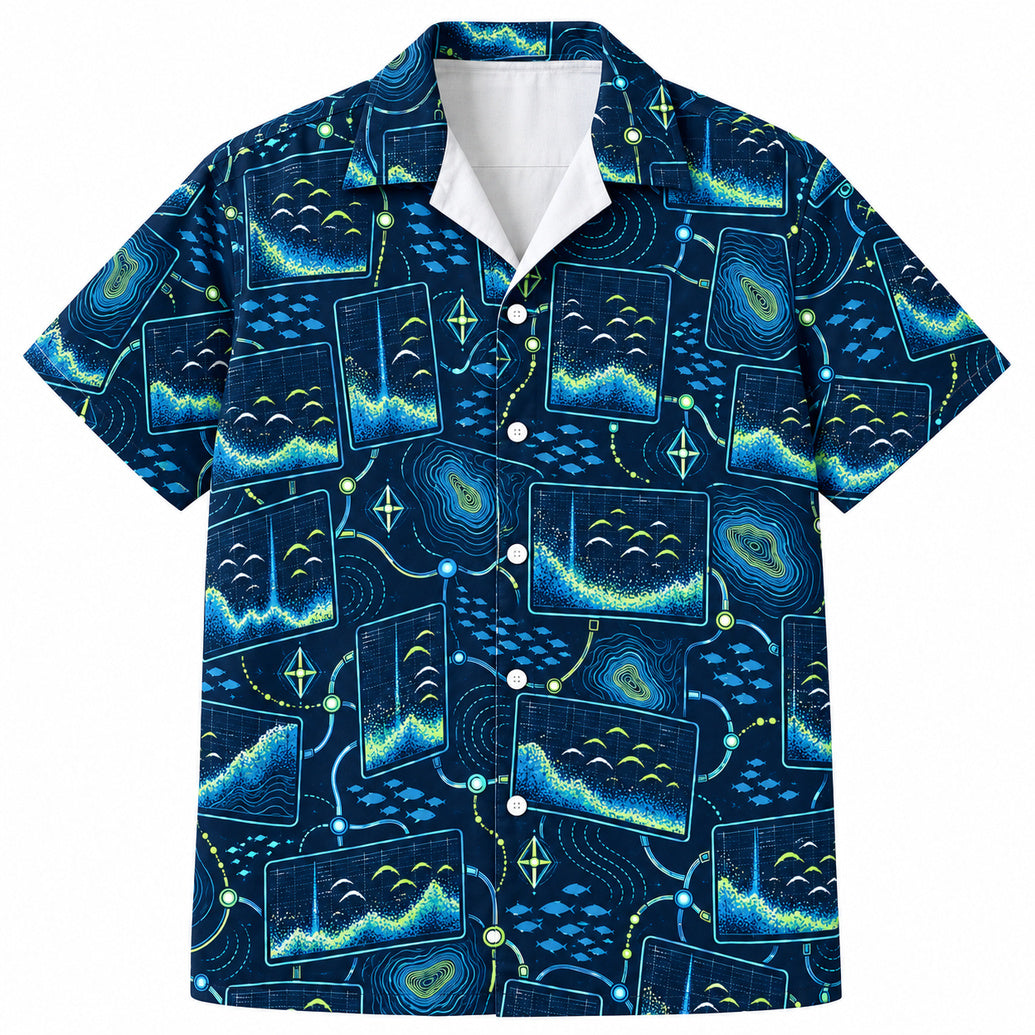 Contour Strike Display Hawaiian Shirt