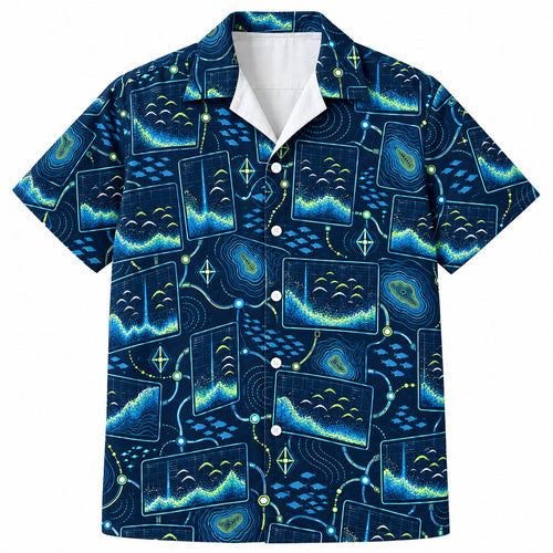 Contour Strike Display Hawaiian Shirt