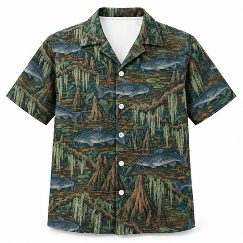 Cypress Bluewater Drift Hawaiian Shirt