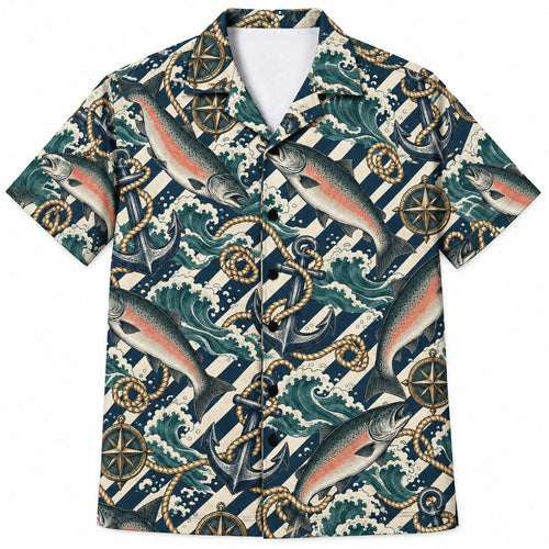Chinook Anchorline Regatta Hawaiian Shirt