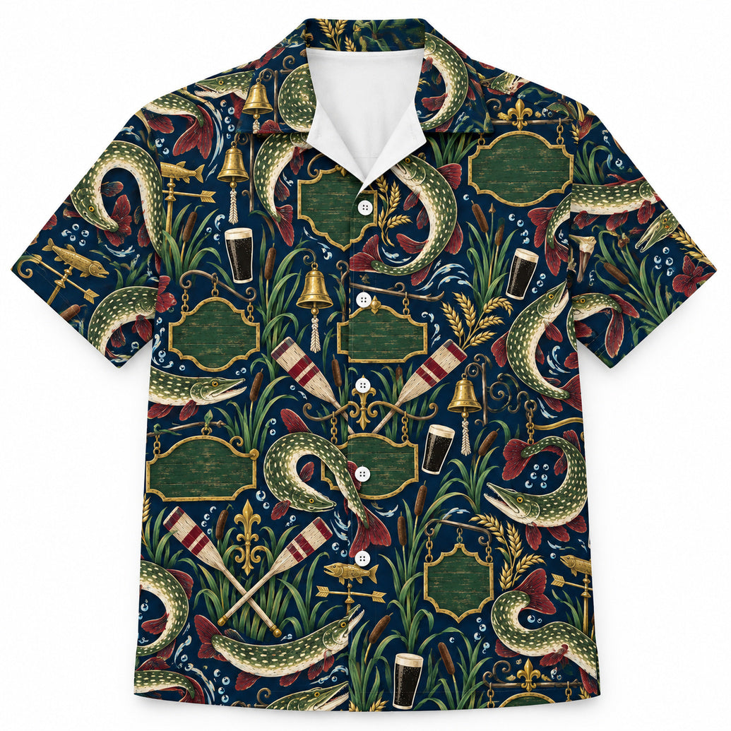 Pike & Pint Signboard Parade Hawaiian Shirt