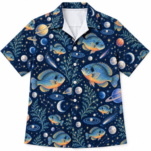 Orbiting Bluegill Daydream Hawaiian Shirt