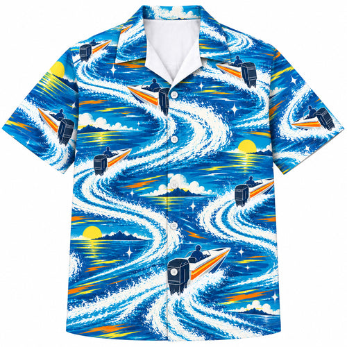 Wake Machine Hawaiian Shirt