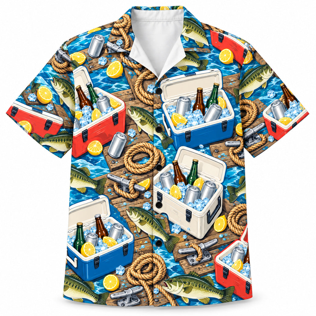 Ice Chest Victory Dock Hawaiian Shirt