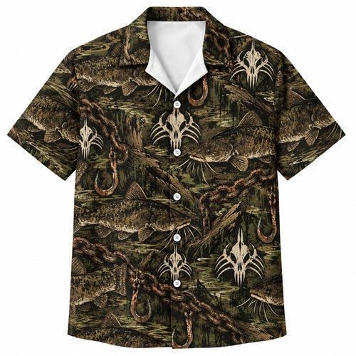 Flathead Bonehook Bayou Hawaiian Shirt