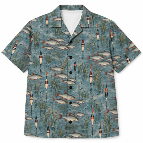 Quill Float Silverwater Hawaiian Shirt
