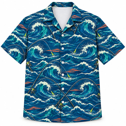 Crosscurrent Rods Hawaiian Shirt
