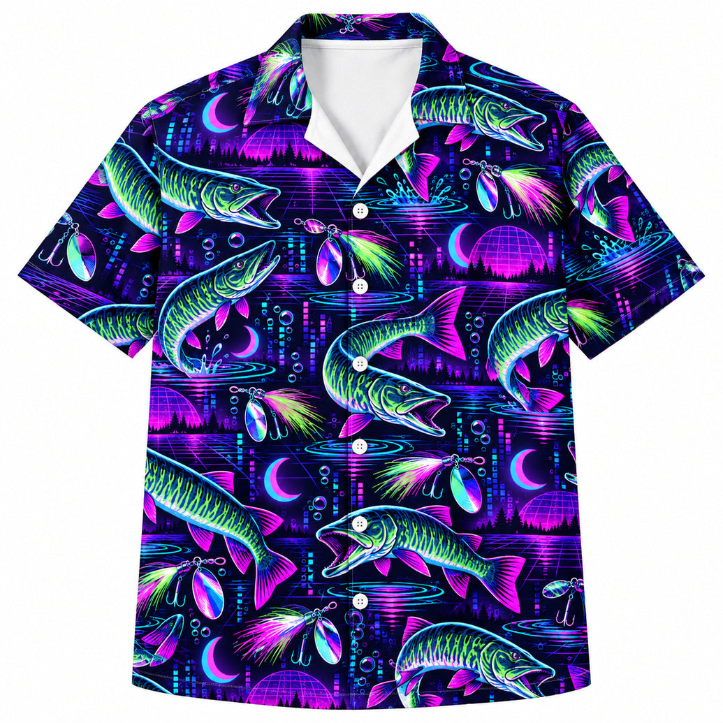Midnight Musky Arcade Hawaiian Shirt