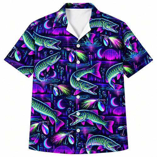 Midnight Musky Arcade Hawaiian Shirt