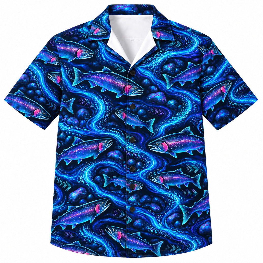 Coho Signal Uplink Hawaiian Shirt