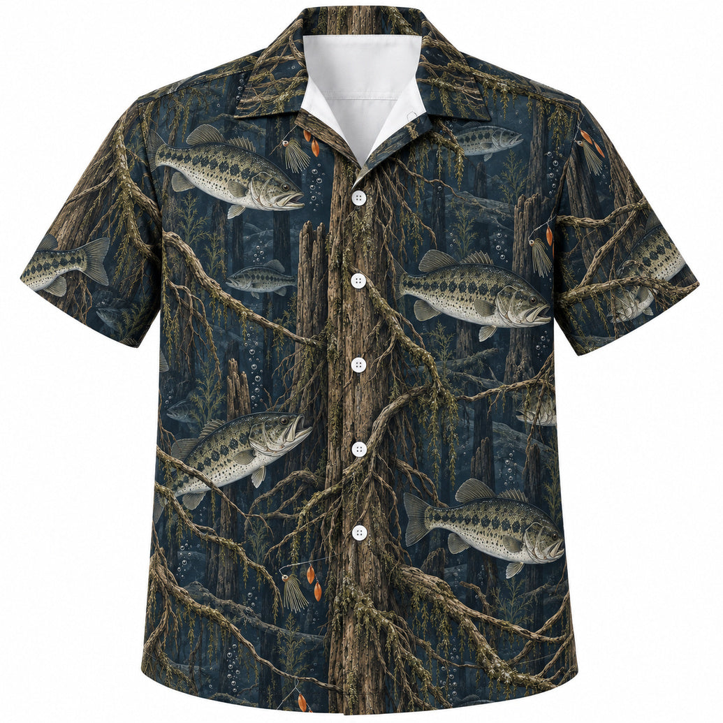 Timberline Spotted Strike Hawaiian Shirt