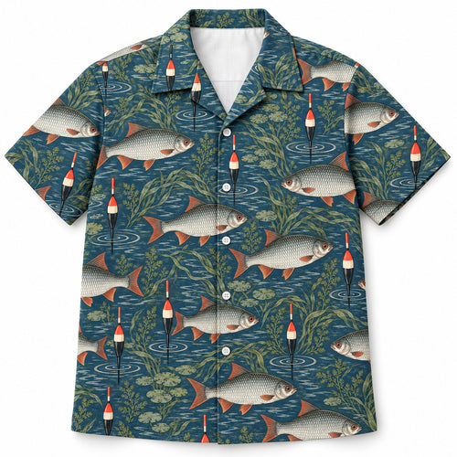 Quill Float Silverwater Hawaiian Shirt