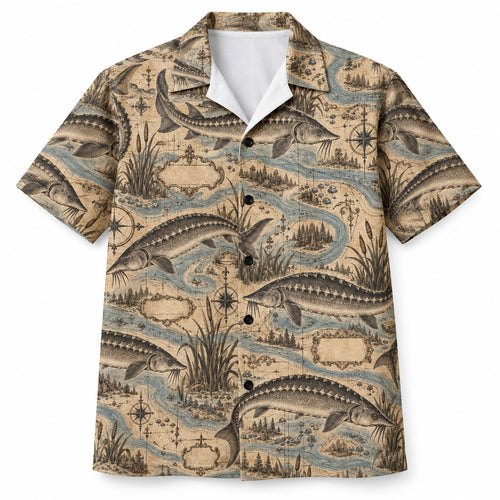 Sturgeon River Press Hawaiian Shirt