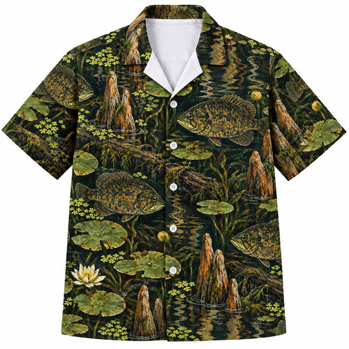 Cypress Warmouth Lowwater Hawaiian Shirt