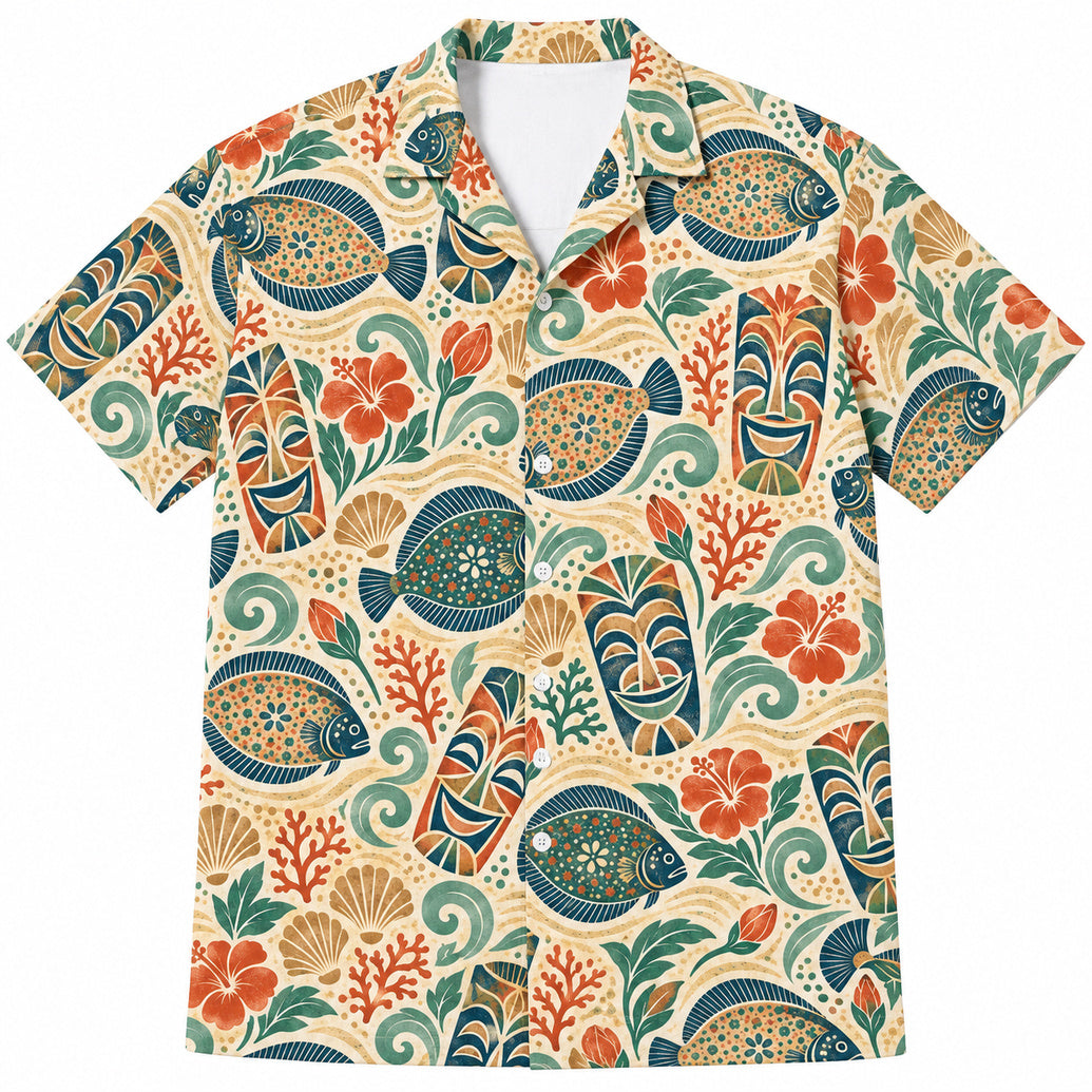 Tiki Sand Sleuths Hawaiian Shirt
