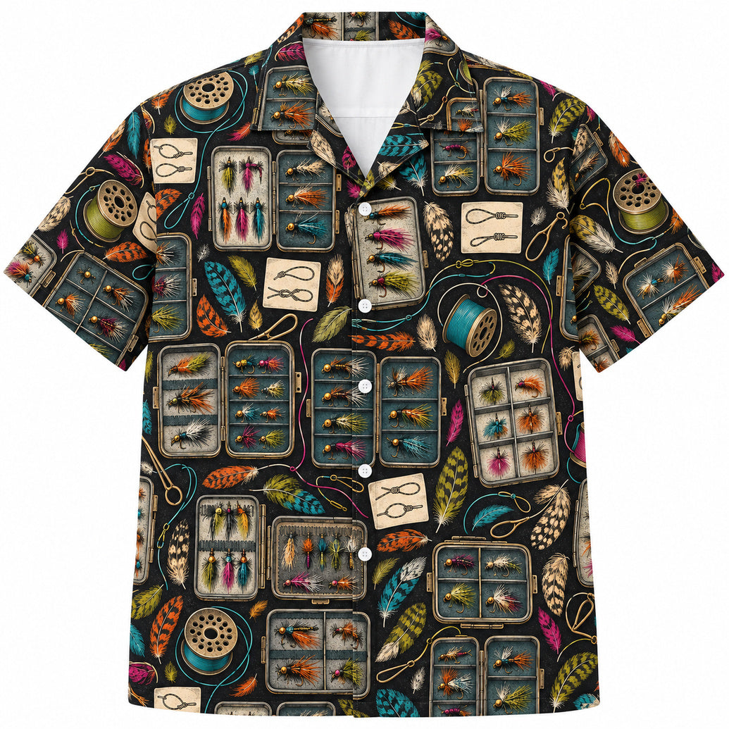 Cabinet of Bright Flies Hawaiian Shirt