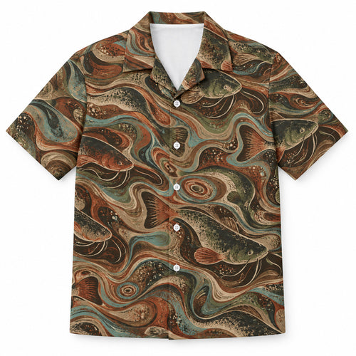 Muddy Water Modernism Hawaiian Shirt