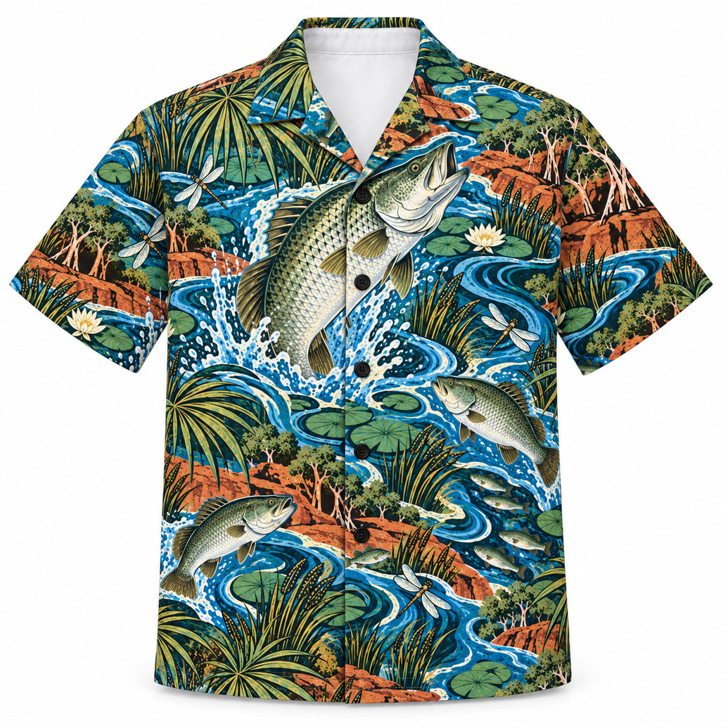 Billabong Barramundi Rush Hawaiian Shirt