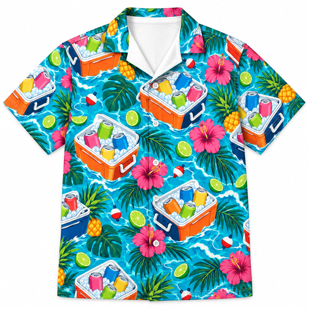 Lagoon Cooler Social Hawaiian Shirt